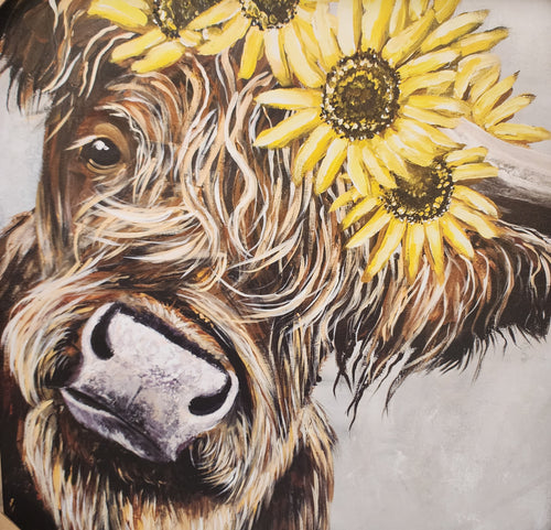 Sunflower Cow (Mt Pleasant)